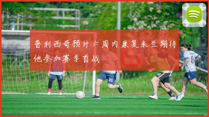 普利西奇预计六周内康复米兰期待他参加赛季首战